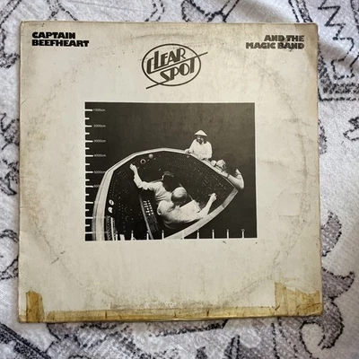 Captain Beefheart Clear Spot Vinyl Record  REP 54 007 1972 - Image 1 of 4