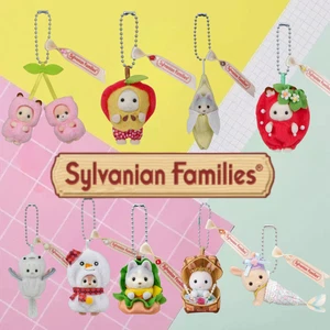 Sylvanian Families BABY KEYCHAIN cherry apple banana strawberry Long-tailed Deer - Picture 1 of 37