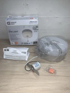 Commercial Electric 1005613657 LED Spin Light 7 in. - Picture 1 of 2