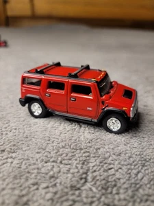 Johnny Lightning 2003 Hummer H2 rot lose 1/64 Diecast - Bild 1 von 5