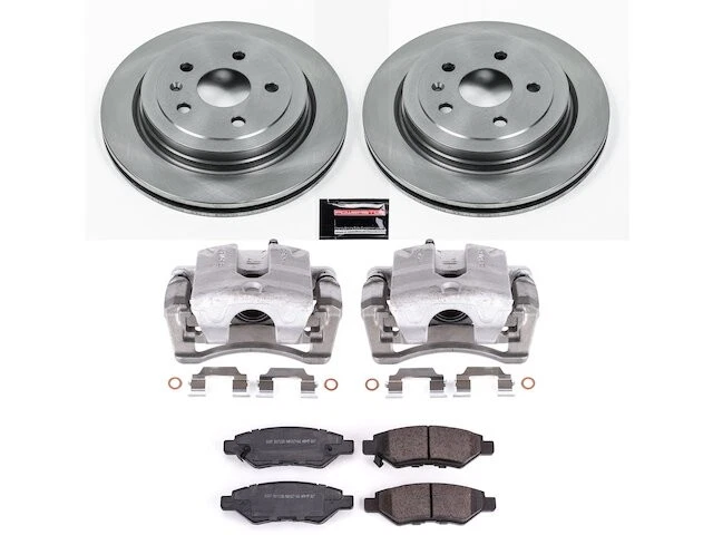 Rear Brake Pad and Rotor Kit For 08-09 Cadillac CTS Base TB97Q3 - Imagem 1 de 1