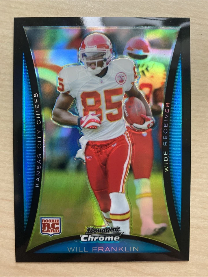 2008 Bowman Chrome Refractor /500 Will Franklin #BC21 Rookie RC - Image 1 of 2