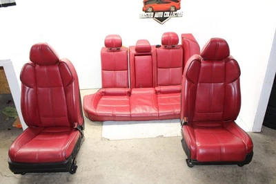 Juego de asientos delanteros/traseros Acura TLX 2018-2020 A-Spec rojo OEM MA104 Foto 1 de 4