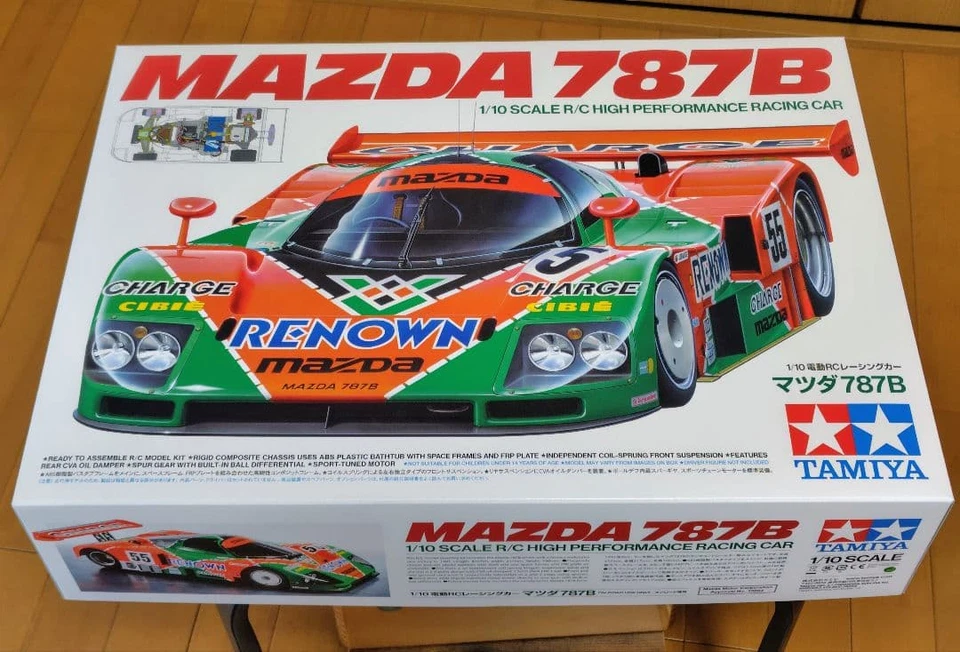 Tamiya 1/10 Electric RC Car Mazda 787B Radio Control 47518 No.218 New From Japan - Image 1 of 1
