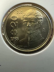 20 Pesos 1985 Mexico Coin Guadalupe Victoria Item 616 - Picture 1 of 2