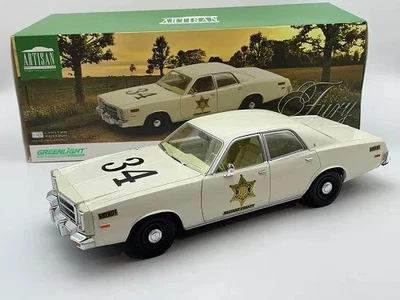 Plymouth Fury 1977 Hazzard County Police  1/18 Greenlight 19112 - Immagine 1 di 4