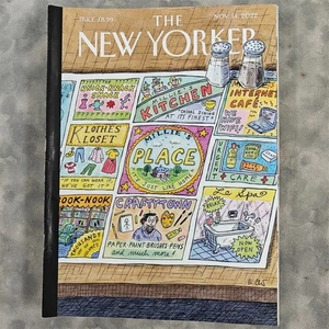 The New Yorker Magazine Nov 14 2022 Roz Chast Cover Neighborhood’s Finest - Picture 1 of 1