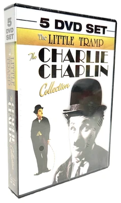 Charlie Chaplin Little Tramp Collection 5-DVD Set - SEALED/NEVER OPENED - Image 1 of 4