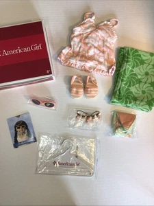 NIB American Girl Molly's 1944 Swimsuit Complete 6 Piece Set - Picture 1 of 5