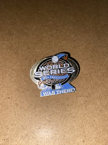 MLB World Series 2003 Lanyard I Was There Pin new Cover