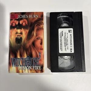 Witchouse 3 Demon Fire 2001 VHS - HORROR - Full Moon Brinke Stevens - Picture 1 of 20