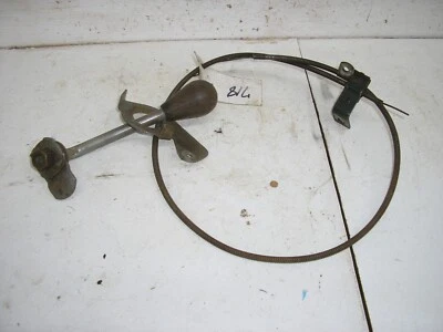 Allis Chalmers Simplicity  Throttle Control  & Cable  718  Tractor - Image 1 of 2