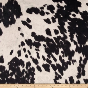 Udder Madness Cow Upholstery Black, Fabric by the Yard - Picture 1 of 12