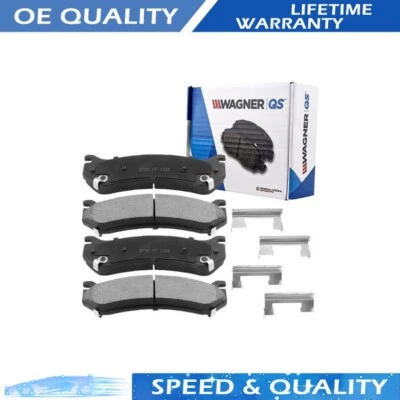 Pastilhas de freio dianteiras de cerâmica Wagner para Avalanche Silverado Savana GMC Sierra Yukon - Imagem 1 de 4