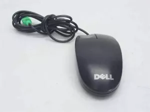 Dell Black 2 Button PS2 Mouse Logitech M-SAW34 - Picture 1 of 3