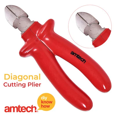 Schwerlast 20.3cm Seitenschneider Schneiden Seite Amtech Zange Kabel Abstreifer - Bild 1 von 4