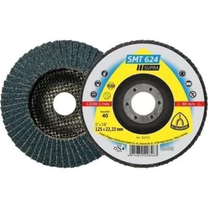 Klingspor SMT 624 Supra 125 mm Fächerscheibe K40 K60 K80 VPE = 10 Stck. - Bild 1 von 1