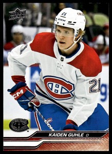 2023-24 Upper Deck Series 1 Kaiden Guhle Rookie Montreal Canadiens #97