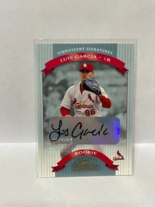 2002 Donruss Classics Significant Signatures #103 Luis Garcia /500 - Picture 1 of 1