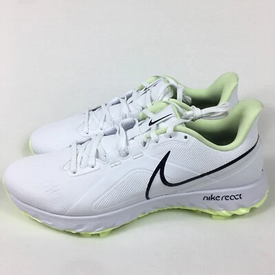 Nike React Infinity Pro White Barely Volt Golf Shoes CT6620 109 Men's Size 11.5 - Image 1 of 4