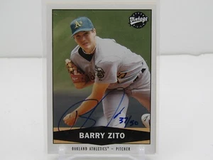 BARRY ZITO 2004 UPPER DECK SP AUTHENTIC BUYBACK AUTOGRAPH AUTO #37/50!! - Picture 1 of 2