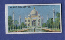 1924 W.D. & H.O. WILLS CIGARETTE CARD DO YOU KNOW? SERIES 2 #9 TAJ MAHAL INDIA