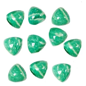 Piedra preciosa suelta natural de 5x5 mm a 12x12 mm de cabujón trillón amazonita - Imagen 1 de 5