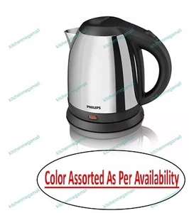 Home & Kitchen Philips Electric Kettle 1.2 L With Stainless Steel Body 1800 Watt - Picture 1 of 10