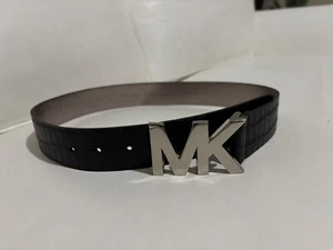 Michael Kors Women's Black leather belt - small - Picture 1 of 2