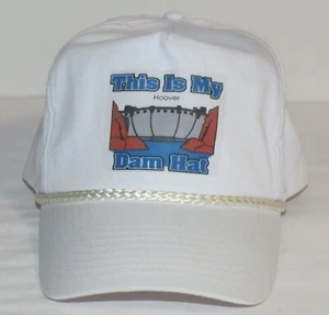 Vintage 90s This Is My Hoover Dam Hat Snapback Travel Cap - Bild 1 von 3