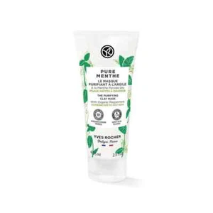 Yves Rocher Pure Menthe Pore Cleaning Clay Mask Peppermint 75 ml./2.5 fl.oz. - Picture 1 of 3