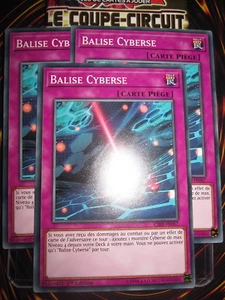 YU-GI-OH! PLAYSET (3 CARTES) BALISE CYBERSE CIBR-FR067 NEUF EDITION 1 - Picture 1 of 1