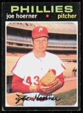 1971 Topps Base Set Joe Hoerner Philadelphia Phillies #166