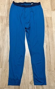 Patagonia Mens Capilene Baselayer Blue Lightweight Bottoms Legging Sz XL Flaw - Picture 1 of 11