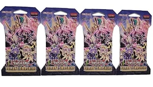 Lot of 4 Packs Yu-Gi-Oh! Trading Card Game Valiant Smashers Blister New Sealed