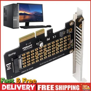 M.2 NVME to PCIe 4.0 X4 Adapter Card 32Gbps for Desktop PC (Full Height baffle) - Afbeelding 1 van 12