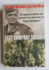Livre de soldat signé Compton, Malarkey Easy Company Band of Brothers 101e Seconde Guerre mondiale