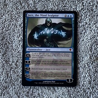 UNPLAYED ~ Jace, the Mind Sculptor Worldwake ~ NM/MT ~ Mythic Rare MtG Magic - Image 1 of 4
