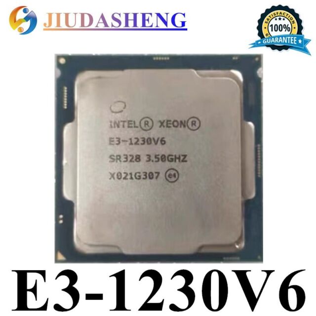 Intel製 CPU Xeon E3-1230V6 × 6-