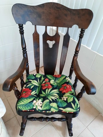 1940 Colonial Rocking Chair by S. Bent & Bros., Numbered, Local Pick Up Only Cover