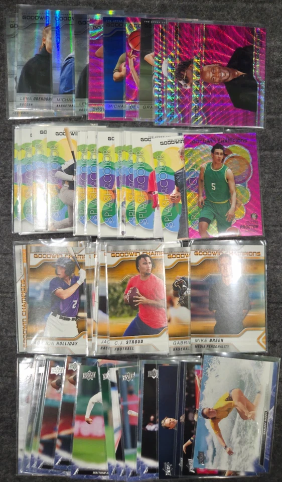 2023 Goodwin Champions Inserts + Parallels Orange, Pink, Silver, Blue You Choose - Image 1 of 4