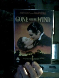 GONE WITH THE WIND DVD CLARK GABLE BIRTHDAY CHRISTMAS CLASSIC FILM FREE POST - Picture 1 of 1