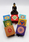 Seven Chakra Energy Meditation Singing Bowl Mini Gift Set