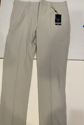 Levelwear Stephen Cool Grey Golf Slacks 38 X 33 - Image 1 of 3
