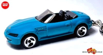 🎁🎄🎅🆕 KEYCHAIN TURQUOISE BLUE BMW Z3 ROADSTER CUSTOM Ltd ❤️GREAT GIFT❤️🎅🎄🎁 - Image 1 of 4