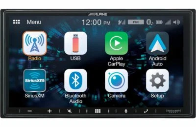 Alpine iLX-W650 Digital Audio Media Receiver w/ Apple CarPlay & Android Auto - Image 1 of 4