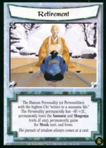 Legend of the Five Rings L5R CCG GE Gold Edition Retirement FOIL - Picture 1 of 1