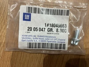 2x Genuine GM Vauxhall Corsa C Rear Wheel Cylinder Bolt - 18045663 - Picture 1 of 2