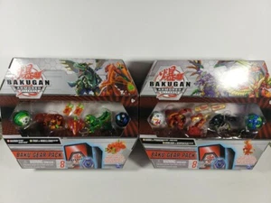 Bakugan Armored Alliance - Baku-Gear Paquete de 2 Sabra Pravin Sairus Trox - Imagen 1 de 6