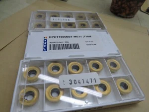 10 Stück SECO RPHT1605 MOT-ME11 F30M Wendeschneidplatten #BF2-5# - Bild 1 von 3